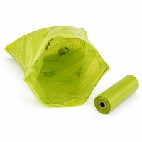 Bolsas Biodegradables Ecológicas para Excremento de Perro, 32x22cm, a Prueba de Fugas, de Poliéster con Aroma Floral, Control de Olores, Color y Logotipo Personalizables, para Exteriores