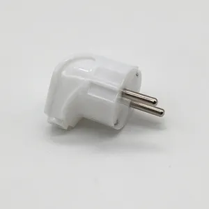Russia Ukraine AC 16A 250V wireable 2 round pin electric power adapter plug