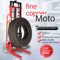 Outil de levage de pneu roue pneumatique élévateur de pneu empileur électrique portable