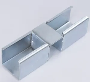 Connecting 28 Lean Tube Sheet Metal 44 Wide Fluent Bar Joint Connector Aluminum Alloy Fluent Bar Joint Hook