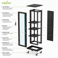 Armoire de serveur Starlink 47, armoire de rack au sol pour équipement réseau