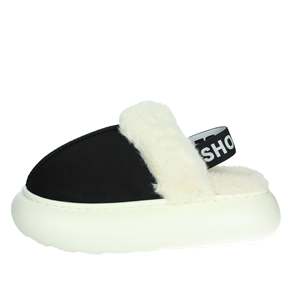 รองเท้าแตะส้นสูงสีดำรุ่น Shop Art Donna Sabot SABF241029 Nero Black Heel Height Clogs Mules - Product Image 1