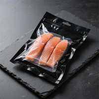Vacumeerzakken voor voedsel, BPA-vrij, verpakking voor vlees, vis, zalm, garnalen, opslag, hoge barrière nylon zak