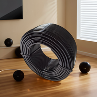 Câble en acier recouvert de TPU de 100 mètres, épaisseur 5 mm, pour système de poulie de machine d'exercice, pièces et accessoires, noir, pour la maison