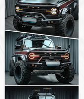 Pièces automobiles de haute qualité pour Ford Bronco 2020-2023 : Amélioration des phares avant LED et accessoires
