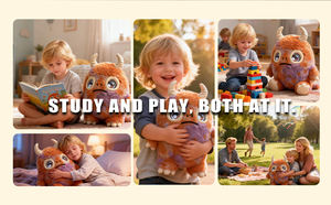 Jouet éducatif robot animal de compagnie IA à succès avec mémoire bionique et <span class=keywords><strong>soutien</strong></span> émotionnel, jouet robot en peluche interactif pour l'apprentissage des enfants - Product Image 3