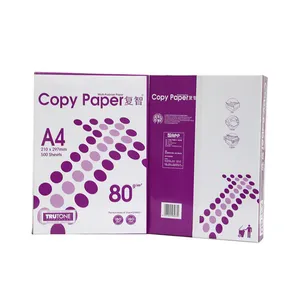 Stabile Qualität Virgin Wood Pulp Ries Blatt A4 80Gsm Office Copy Papier kopierpapier a4