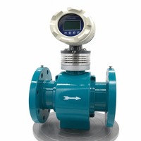 Compteur de débit électromagnétique intégré à économie d'énergie, sans obstruction, numérique, pour système de refroidissement de centrale électrique, OEM