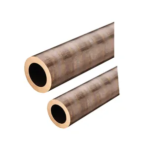 Hollow Bars C62400 Aluminum Bronze Brass Rod Round Is Alloy Industrial As Request Clients Requirement