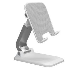 אוניברסלי נייד מתקפל 360 מתכוונן שולחן מחזיק טלפון הר Stand עבור טלפון נייד עסקי כרטיס שולחן עבודה מחזיק סוגר