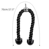Accessoires de fitness pour salle de sport à domicile VIGFIT, équipement sportif, accessoire de câble, accessoire de corde pour triceps