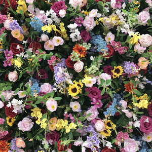 Cổ phiếu mới đến của bán chạy nhất Tulip hoa nhân tạo tường cho tiệc cưới - Product Image 3