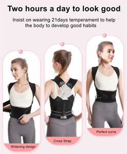 Gobba posteriore correttore per adulti correzione postura cintura spalla apertura bella schiena vita dritta indietro - Product Image 6