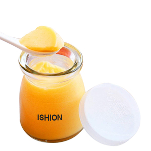 Bán Buôn <span class=keywords><strong>330Ml</strong></span> Rỗng Rõ Ràng Sọc Thủy Tinh Bánh <span class=keywords><strong>Jar</strong></span> Với Nắp Nhựa Mứt Thạch Sữa Chua Lưu Trữ <span class=keywords><strong>Jar</strong></span> - Product Image 5