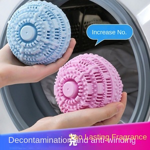 Bola de Lavandería de Plástico Sostenible de Gran Tamaño, Descontaminación, Retención de Fragancia, Anti-Enredos, Bola Absorbente de Pelo para <span class=keywords><strong>Lavadora</strong></span> - Product Image 2