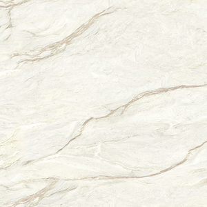 Azulejos de pared de cerámica brillante de 600x600mm modernos estilo de ladrillo refractario con aspecto de mármol rústico para interiores de oficinas y centros comerciales - Product Image 1