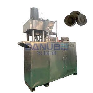 Presse à briquettes en acier inoxydable à économie d'énergie, machine à briquettes de charbon de bois carbonisé à partir de sciure de bois - Product Image 1