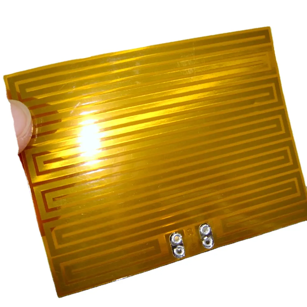 48V lá kapton polyimide nóng yếu tố điện linh hoạt 12V 10Watt phim sưởi ấm