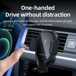 Custom Logo Fast Charging 15W Wireless <strong>Charger</strong> for <strong>Car</strong> with Mobile <strong>Phone</strong> <strong>Holder</strong> OJD-73 - Product Image 4