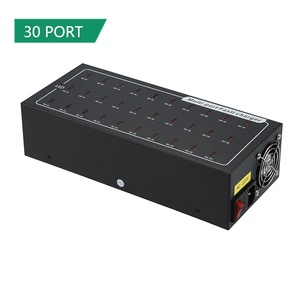 Estación de carga <span class=keywords><strong>USB</strong></span>, bloque de cargador <span class=keywords><strong>USB</strong></span> <span class=keywords><strong>C</strong></span>, 100W(20A) 20 puertos Multiport <span class=keywords><strong>USB</strong></span> Hub Desktop - Product Image 4
