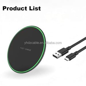 10W Portable Desktop Wireless Charger Power Supply <b>Adapter</b> for Smart Mobile Phones Universal <b>Type</b>-<b>C</b> Eco-Friendly - Product Image 3