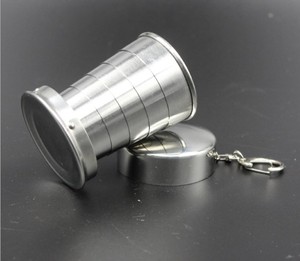 250ml de leche tazas de café plegable telescópica de frasco de acero inoxidable al aire libre portátil vasos especiales - Product Image 6