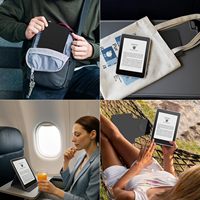 Pour Kindle KPW 12th 7 pouces Transparent clair dos souple séparation magnétique Kindle Shell Smart Auto réveil sommeil manchon étui personnalisé
