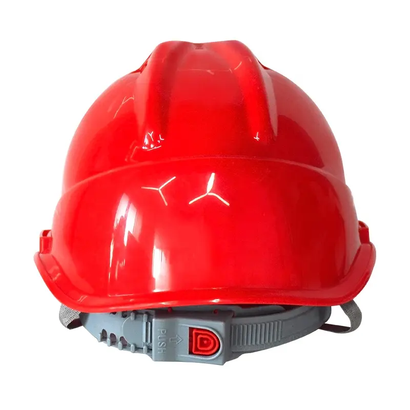 Пластиковый защитный шлем для строительных работ оптом