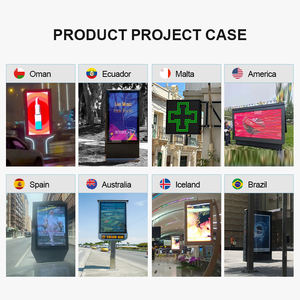 P4 extérieur étanche LED Mupi 5000Nits haute luminosité IP65 évalué Mupi écran d'affichage publicitaire numérique - Product Image 4