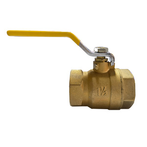 Robinet à bille en laiton Wansheng DN40 PN30 avec filetage NPT, manuel, pour usage commercial en cuisine - Product Image 5