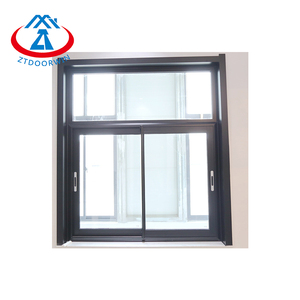 ZHTDOORS mükemmel kalite ince profil alüminyum görünmez ızgara basit upvc pencere zinciri net kaydırma izi - Product Image 2