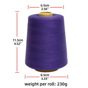 OCO Vente en Gros 8000 Verges Fil à Coudre 402 100 % Polyester Domestique pour Bricolage Nombreuses Couleurs Linha <span class=keywords><strong>De</strong></span> Costura Fil à Coudre 402 - Product Image 2