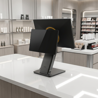 Système de point de vente tout-en-un avec écran tactile HD double 15''/15,6'', imprimante et module scanner pour système de paiement