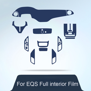 Para Mercedes Benz EQS EQE AMG 2021-2023, accesorios de Interior de coche, consola central, PPF, película protectora de TPU - Product Image 2
