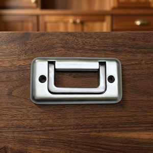 Rectangle Zinc Alloy Drawer Pull Handle Traditional Design Durable for Kitchen <b>Cabinet</b> Wardrobe Living Room Use - Product Image 1