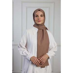 Écharpe en coton pur, accessoire de robe modeste - Product Image 2