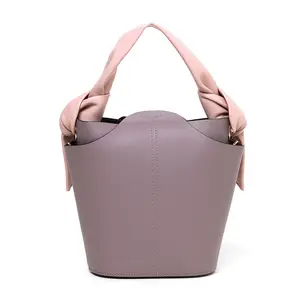 ZB203-bolsos de mano con asa suave para mujer, bolsas femeninas a la moda, con logotipo de marca personalizado, de alta calidad, precio barato