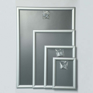aluminium snap <strong>frame</strong> Snap <strong>Frame</strong> <strong>A4</strong> Wall <strong>Mount</strong> <strong>with</strong> Anti Glare Cover Perfect for Restaurant Menu Display - Product Image 2