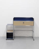 Meuble de rangement modulaire moderne en acier inoxydable, commode de chambre, unité de coiffeuse, buffet de salon, anti-rouille