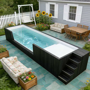 Piscine en fibre de verre, piscine souterraine, piscine de nage, acheter une piscine, piscine souterraine, piscine intérieure - Product Image 6