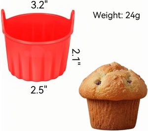Tùy Chỉnh Không Dính Mini Loaf Pan Silicone Nướng Khuôn Bánh Bánh Và Bánh Mì, Brownie, Muffin, Hình Chữ Nhật Xà Phòng Thanh - Product Image 6