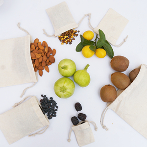 Bông <span class=keywords><strong>Pouch</strong></span> Dây Kéo Túi Nhiều Kích Cỡ Gạo Túi Biểu Tượng Tùy Chỉnh In Ấn Rắn Màu Bông Túi Dây Kéo Bông Linen <span class=keywords><strong>Pouch</strong></span> - Product Image 2