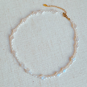 Collana con Croce di Perle Luminose - Product Image 5