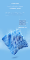 Coussin de soutien lombaire ergonomique en gel TPE personnalisé OEM pour dossier de voiture, rafraîchissant, antibactérien, amovible et lavable, directement de l'usine