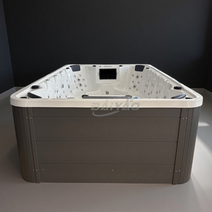 Bain à remous de luxe pour 12 personnes avec des caractéristiques de trempage profond Design moderne extérieur pour <span class=keywords><strong>jacuzzi</strong></span> pour hôtels et résidences privées - Product Image 3