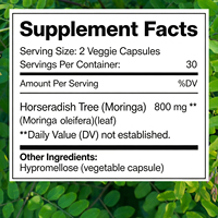 Kapsul Moringa OLLI OEM/ODM untuk Energi, Kesehatan Kulit, Imunitas & Usus, Kaya Antioksidan, Vitamin Esensial & Asam Amino