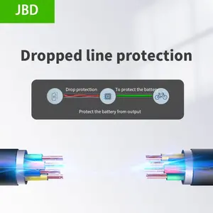 JBD bms 7s 24V 30A 40A 50A 60A 70A bms para gestión de baterías de iones de litio con función de equilibrio para vehículos AGV - Product Image 5