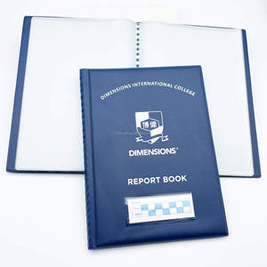 Cartella Portadocumenti Personalizzata in Pelle PVC Morbida con Tasche Trasparenti, Formato Personalizzato - Product Image 2