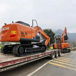 Machine de terrassement sur chenilles ZX130 : Performances fiables pour les travaux de renforcement de petits réservoirs - Product Image 4
