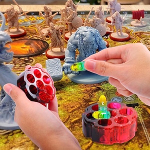 Timesrui Bullet Thiết Kế Silicone <span class=keywords><strong>Dice</strong></span> Khuôn Set Nhựa Đúc DIY Epoxy Craft <span class=keywords><strong>Kit</strong></span> Với Tiêu Chuẩn Đa Diện Dices Cho Bánh Công Cụ - Product Image 5